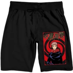 Jujutsu Kaisen Yuji Itadori Character Men's Black Sleep Pajama Shorts 11 Jujutsu Kaisen Yuji Itadori Character Men's Black Sleep Pajama Shorts -Comfa Wear Shop GUEST 49276b3a 114e 4a9c 87f3 6a6a4d155c52