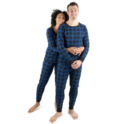 Leveret Mens Two Piece Cotton Plaid Christmas Pajamas 1 Leveret Mens Two Piece Cotton Plaid Christmas Pajamas