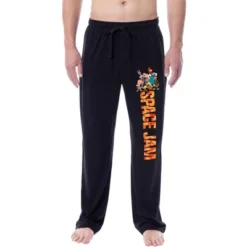 Looney Tunes Mens' Classic Space Jam Tune Squad Movie Sleep Pajama Pants Black -Comfa Wear Shop GUEST 4e73e7a1 af62 4ccd a23d 7ec44b0a9e56