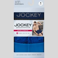 Jockey Generation™ Men's Micro Stretch 3pk Boxer Briefs - Blue -Comfa Wear Shop GUEST 4ef89073 c6e9 4208 8587 e2342ed5b6be