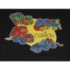 Caillou Four Toy Trucks Men's Black Graphic Hoodie