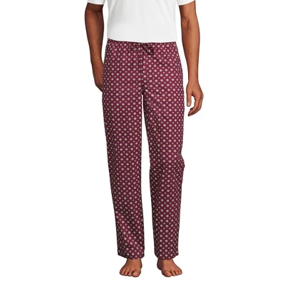 Lands' End Men's Poplin Pajama Pants 10 Lands' End Men's Poplin Pajama Pants - Image 10