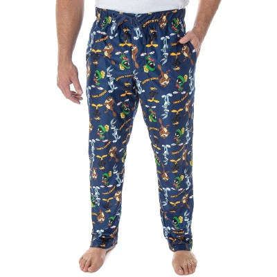 Looney Tunes Men's Daffy Duck Bugs Bunny Taz Marvin Martian Pajama Pants Looney Tunes 6 Looney Tunes Men's Daffy Duck Bugs Bunny Taz Marvin Martian Pajama Pants Looney Tunes - Image 6