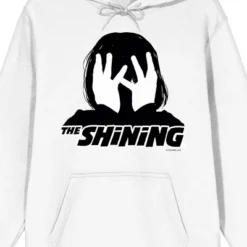 The Shining Danny With Logo Men's White Graphic Hoodie