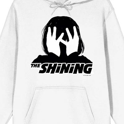 The Shining Danny With Logo Men's White Graphic Hoodie 1 The Shining Danny With Logo Men's White Graphic Hoodie