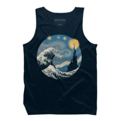 Men's Design By Humans The Great Starry Wave By Vincenttrinidad Tank Top 9 Men's Design By Humans The Great Starry Wave By Vincenttrinidad Tank Top -Comfa Wear Shop GUEST 5316f4fb a3e1 4d2a b211 899a041af775