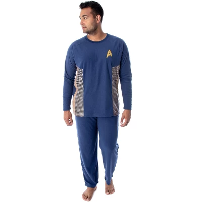 Star Trek Discovery Men's Command Uniform Costume Sleepwear Pajama Set 4 Star Trek Discovery Men's Command Uniform Costume Sleepwear Pajama Set - Image 4