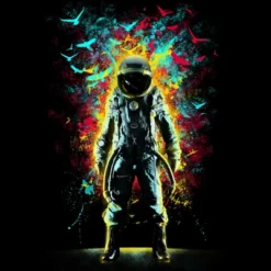 Men's Design By Humans Subconscious Inner Space By Alchemist Tank Top