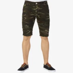 X RAY Jeans Mens Denim Jean Shorts Slim Fit Stretch Casual Knee Legth Hem 12" Inseam -Comfa Wear Shop GUEST 5caeb3c2 c5fc 4ddd b524 29b0ae8067a3