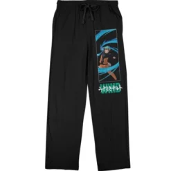 Naruto Shippuden Naruto Wind Men's Black QT Sleep Pajama Pants -Comfa Wear Shop GUEST 5cf69187 6bd1 4227 bfc7 2a3371c2ac42