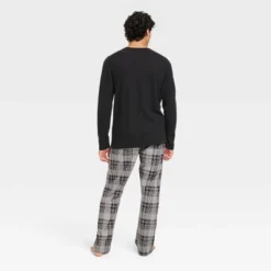 Hanes Premium Men's Waffle Knit Crewneck Sleep Pajama Set 2pc