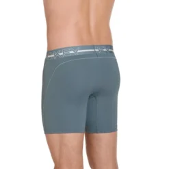 Jockey Men Sport Silver Microfiber 7.5" Boxer Brief