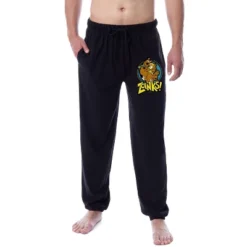 Scooby-Doo Mens' Scooby Shaggy Zoinks! Sleep Jogger Pajama Pants Black -Comfa Wear Shop GUEST 6435cd8e 4127 4583 bea9 e583d2036fe9