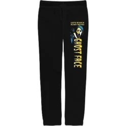 Scream Ghostface Let's Watch Scary Movies Men's Black Sleep Pajama Pants -Comfa Wear Shop GUEST 649fc4cd b3ad 48df 8862 14474a944875