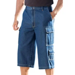 KingSize Men's Big & Tall 17" Side Elastic Cargo Shorts -Comfa Wear Shop GUEST 65039347 8c80 484d 9810 fee2bd66997e
