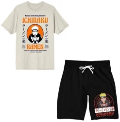 Naruto Ichiraku Ramen Shop Men's Short Sleeve Shirt & Sleep Shorts Set -Comfa Wear Shop GUEST 65fc7190 db20 49e6 ae56 7247a152b63f