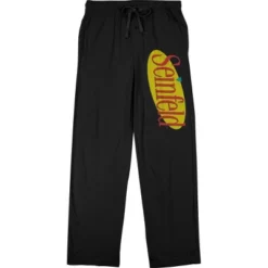 Seinfeld Logo Men's Black Sleep Pajama Pants -Comfa Wear Shop GUEST 67c6fce0 79cd 4715 a457 87046f65d448