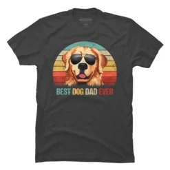 Men's Design By Humans Best Dog Dad Ever Golden Retriever By LuckyCharm99 T-Shirt -Comfa Wear Shop GUEST 68a900df baeb 4139 8f2e efa5f02d3e25