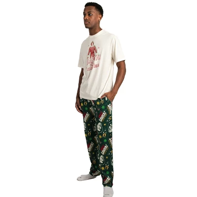 Elf Santa I Know Him Men's 2-Pack Pajama Set 3 Elf Santa I Know Him Men's 2-Pack Pajama Set - Image 3