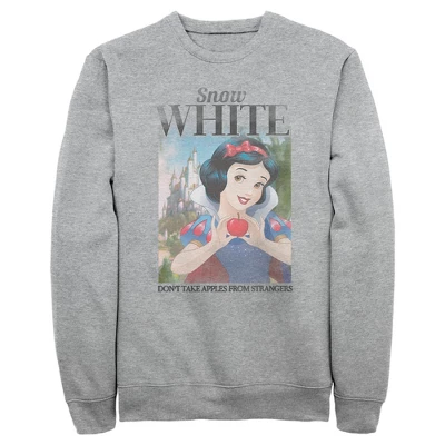 Men's Snow White And The Seven Dwarves Don't Take Apples From Strangers Poster Sweatshirt 3 Men's Snow White And The Seven Dwarves Don't Take Apples From Strangers Poster Sweatshirt - Image 3