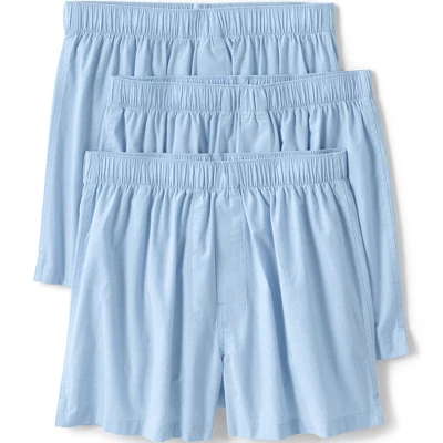 Lands' End Men's Poplin Boxers (3-pack) 4 Lands' End Men's Poplin Boxers (3-pack) - Image 4