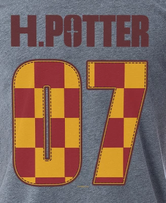 Harry Potter Mens' Gryffindor Seeker Quidditch 07 Sleep Pajama Set Multicolored 2 Harry Potter Mens' Gryffindor Seeker Quidditch 07 Sleep Pajama Set Multicolored - Image 2