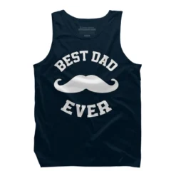 Men's Design By Humans Best Dad Ever Mustache By Sukhendu12 Tank Top -Comfa Wear Shop GUEST 70376a8d e6ce 4687 bca1 c232c7dc54f9