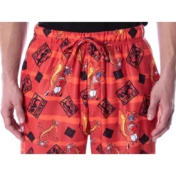 Disney Men's Mulan Mushu The Chinese Dragon Allover Character Pajama Pants Red -Comfa Wear Shop GUEST 71beb583 8869 48b8 b073 113b1603b4ed