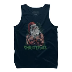 Men's Design By Humans Metal Christmas By Cabooth Tank Top -Comfa Wear Shop GUEST 71cf6fdf 251f 44bf 9e7f eb82112e30b8