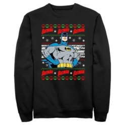 DC COMICS Men's Batman Christmas Sweater Sweatshirt 5 DC COMICS Men's Batman Christmas Sweater Sweatshirt -Comfa Wear Shop GUEST 7317016c c21d 4e7f b5a4 c4f11b542511