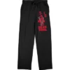 Marvel Universe Deadpool Thumbs Up Men's Black Sleep Pajama Pants