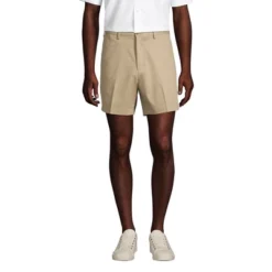 Lands' End Men's Comfort Waist 6" No Iron Chino Shorts -Comfa Wear Shop GUEST 762caa76 2936 4089 9582 1eea46cbc2e1