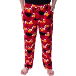 Sesame Street Adult Elmo Expressions Soft Polyester Pajama Pants -Comfa Wear Shop GUEST 76ce99fe 071b 4f86 a9b3 9331b68e5b93