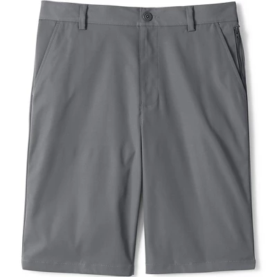 Lands' End Lands' End School Uniform Men's Active Chino Shorts 5 Lands' End Lands' End School Uniform Men's Active Chino Shorts - Image 5