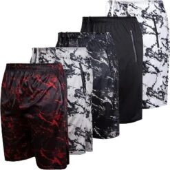 Ultra Performance 5 Pack Mens Athletic Running Shorts, Basketball Gym Workout Shorts For Men With Zippered Pockets -Comfa Wear Shop GUEST 813dd2be 0127 44b6 a017 d1ebc11e28c7