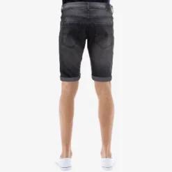 CULTURA Men's Roll Up Denim Shorts