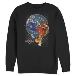 Men's Kingdom Hearts Chain Of Memories Hero Duo Stained Glass Sweatshirt -Comfa Wear Shop GUEST 8167a721 acf1 4c60 8df0 e579f1e3bf07