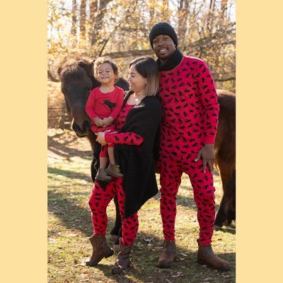 Leveret Mens Two Piece Cotton Christmas Pajamas 2 Leveret Mens Two Piece Cotton Christmas Pajamas - Image 2