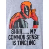Marvel Men's Deadpool Pajamas Common Sense Is Tingling 2 Piece Pajama Set Deadpool