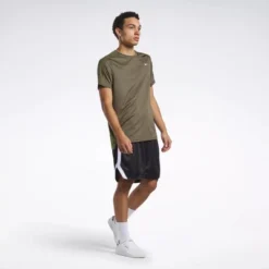 Reebok Workout Ready Mesh Shorts Mens Athletic Shorts