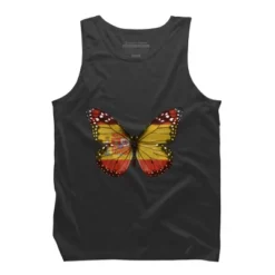 Men's Design By Humans Butterfly Flag Of Spain By GiftsIdeas Tank Top -Comfa Wear Shop GUEST 84eb9519 d4e8 4683 8e42 201e6a39162c