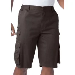 Boulder Creek By KingSize Men's Big & Tall 12" Side-Elastic Stacked Cargo Pocket Shorts -Comfa Wear Shop GUEST 856cd36f 0616 4c13 8b80 8d1ddc2b1457
