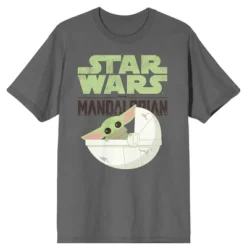 STAR WARS The Mandalorian Grogu Men's Two-Piece Short Sleeve Pajama Set