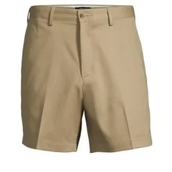 Lands' End Men's Comfort Waist 6" No Iron Chino Shorts -Comfa Wear Shop GUEST 868059ff 3d15 420a 9a61 572aeb9eaf2b