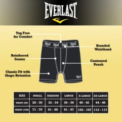 3 Pack Everlast Mens Boxer Briefs Breathable Underwear For Men Active Performance Dri Fusion Tech Mens Underwear -Comfa Wear Shop GUEST 89141a84 df44 453b 89a9 225ad7273502