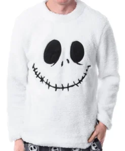 Nightmare Before Christmas Men's Jack Skellington Pajama Set With Socks