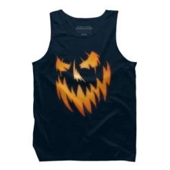 Men's Design By Humans Spooky Jack O' Lantern Halloween Tee Shirt By SJCcreatives Tank Top -Comfa Wear Shop GUEST 8df63f05 30f0 4488 8258 4ebe4484ebf3