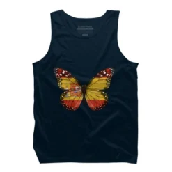 Men's Design By Humans Butterfly Flag Of Spain By GiftsIdeas Tank Top -Comfa Wear Shop GUEST 8e101c3a 9069 4800 80ae 22a3365a942f