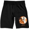 Dragon Ball Z Goku Kanji Men's Black Sleep Pajama Shorts