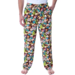 Nickelodeon Men's Rugrats Character Mashup Allover Loungewear Pajama Pants Multi -Comfa Wear Shop GUEST 8f1737b6 e9df 4ccc a274 942ae4091ca8